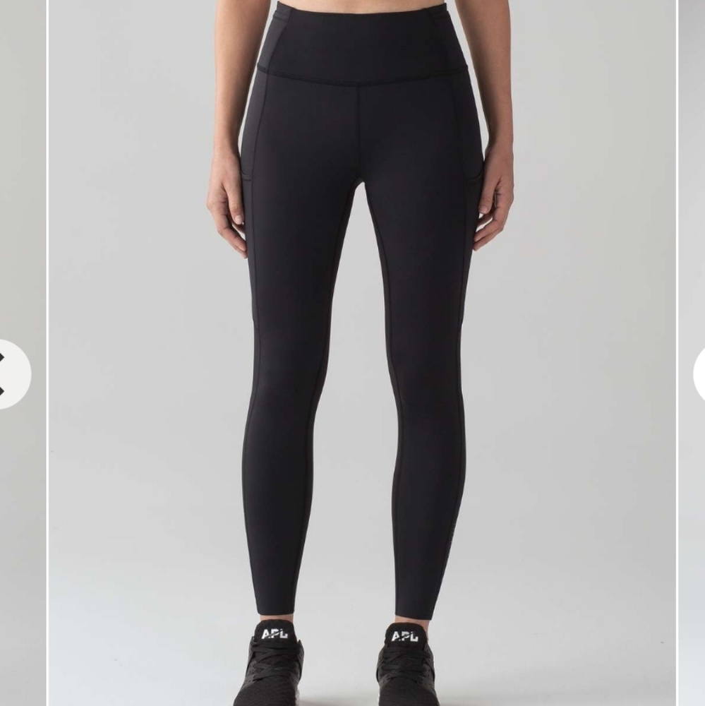 lululemon athletica Black High-Rise Leggings